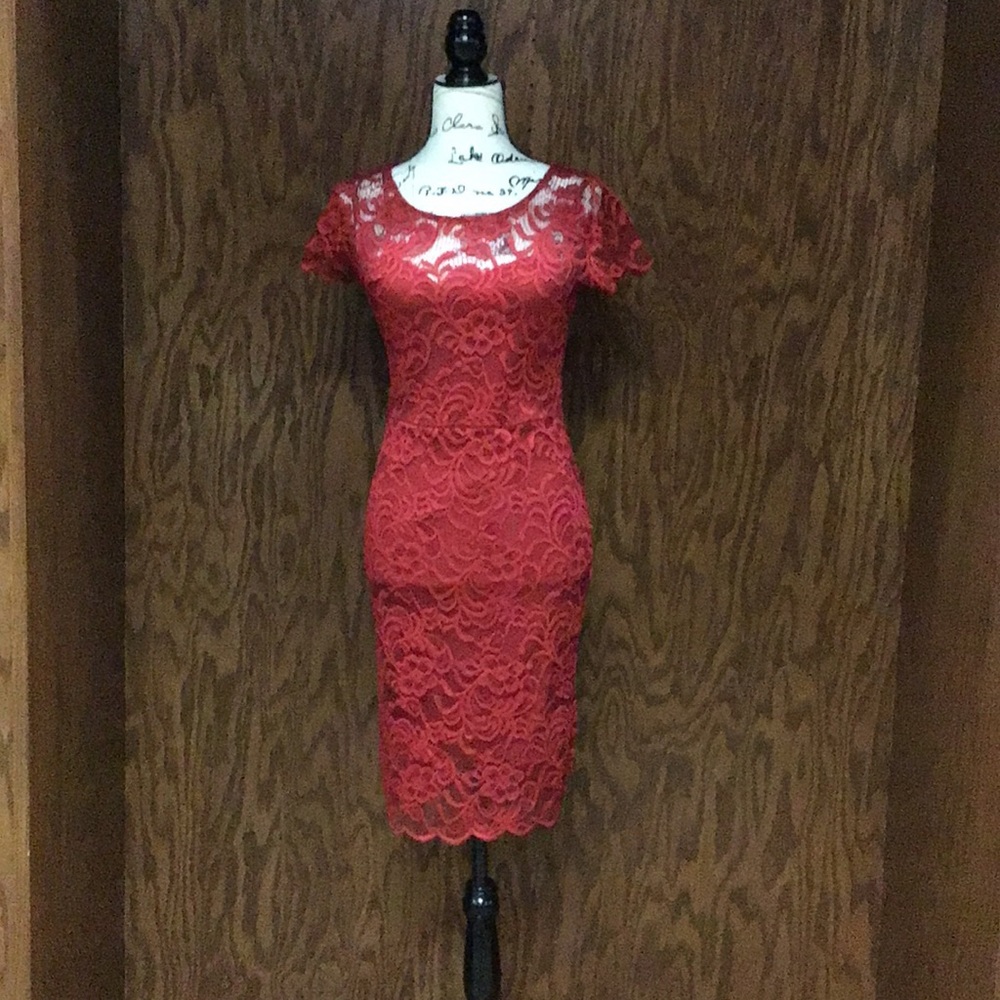 Ambiance Lace MIDI Dress